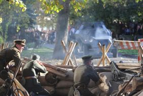 Reconstruction of the battle