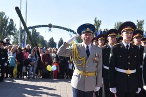 Ceremony of making oath lyceum