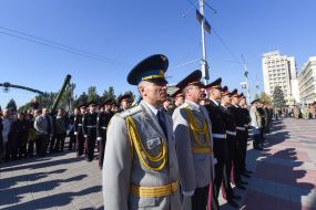 Ceremony of making oath lyceum