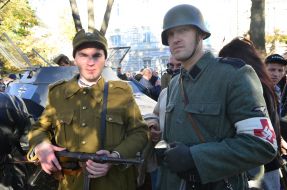 Reconstruction of the battle