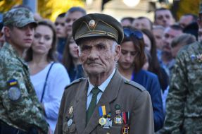 "March of Defenders of Ukraine" in Lviv