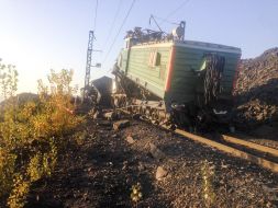 Последствия столкновения двух локомотивов