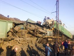 Последствия столкновения двух локомотивов