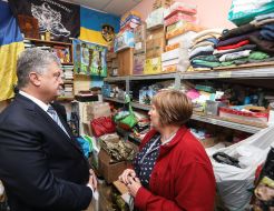 Petro Poroshenko visited the Military Hospital