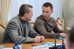 Igor Lutsenko and Yuri Derevyanko