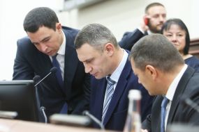 Vladimir Prokopiv and Vitali Klitschko