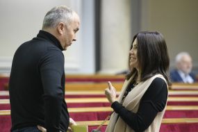 Nestor Shufrich and Victoria Syumar