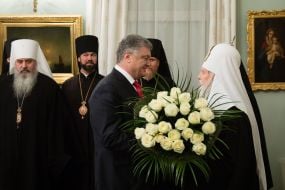 Petro Poroshenko and Filaret