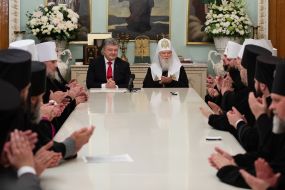 Petro Poroshenko and Filaret