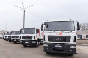 Презентація нових сміттєвозів 