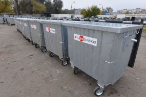 Нові контейнери для сміття