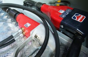 Presentation of emergency repair equipment