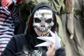 Zombie parade in Kiev