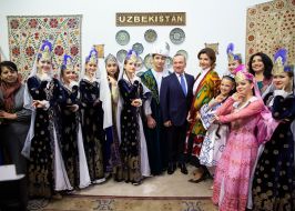 Maryna Poroshenko and Alisher Abdualiev