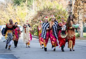 Participants of the fifth festival of world cultures