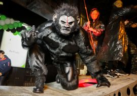 Halloween party in Kiev