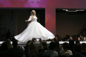 Participant of Miss Ukraine plus size contest