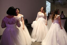 Participants of Miss Ukraine plus size contest