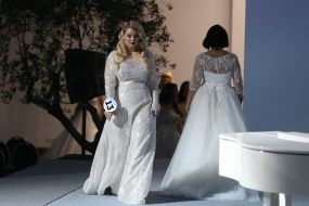 Participants of Miss Ukraine plus size contest