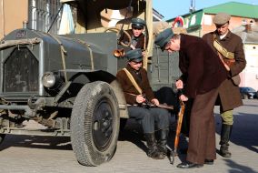 Historical reconstruction of the battle "For Town Hall"