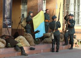 Historical reconstruction of the battle "For Town Hall"