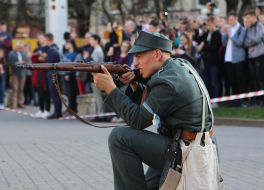 Historical reconstruction of the battle "For Town Hall"