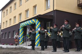 Speech of the military orchestra
