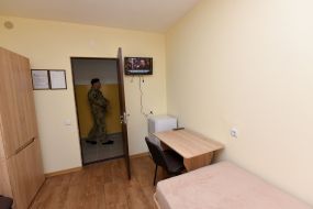 Room in the hostel for the military of the National Guard