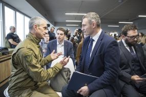 Виталий Кличко и Дмитрий Белоцерковец
