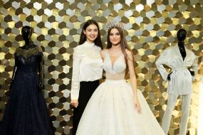 Polina Tkach and Leonila Guz
