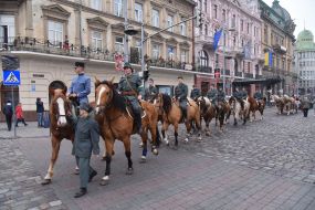 Participants in the March of Glory
