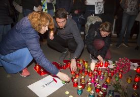 Митинг-реквием по Екатерине Гандзюк «Ее убили»