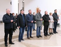 Participants of the prayer for peace