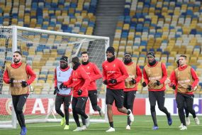 Open training session for FC Rennes (France)