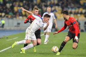 The game moment of the match