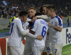 Players of FC Dynamo (Kiev)