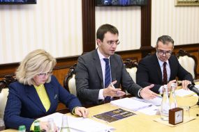 Лідія Гаврилова, Володимир Омелян та Славомир Новак