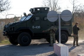 Border guards on "Gnutovo"