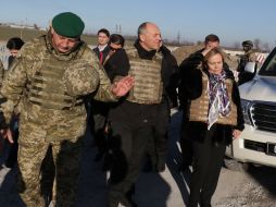 Раса Юкнявичене и Андрей Парубий