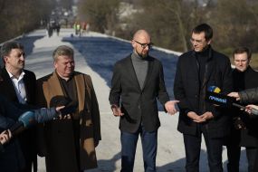 Арсений Яценюк и Владимир Омелян