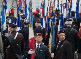 Participants of the event on the occasion of the 100th anniversary of the end of the First World War