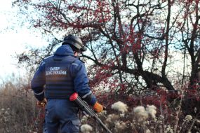 Demining in the Luhansk region