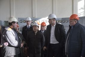 Віталій Кличко на Дарницькій ТЕЦ