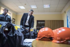 Віталій Кличко на Дарницькій ТЕЦ