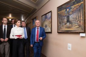 Marina Poroshenko and Vasyl Vovkun