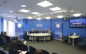 Участники пресс-конференции