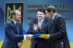 Михал Ринковськи, Игорь Жданов и Иван Курлищук