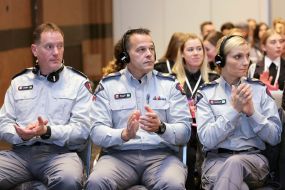 Canadian police officers