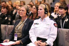 Canadian police officers