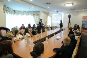 Students of Klovsky Lyceum